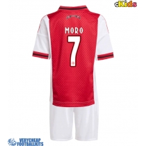 Ajax Raul Moro #7 Replica Home Minikit 2025-26 Short Sleeve (+ pants)
